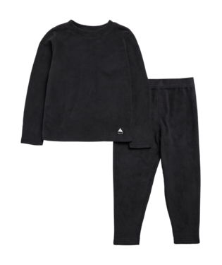 Toddlers' Fleece Base Layer Set - True Black
