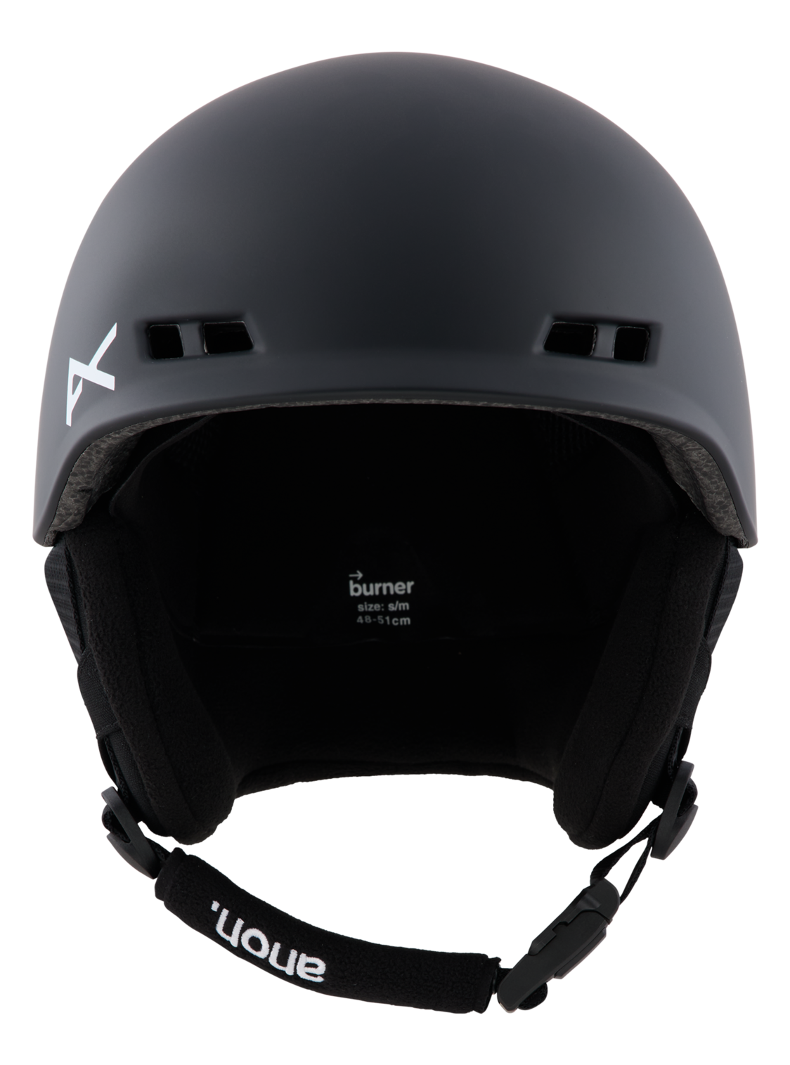 Kids' Burner Ski & Snowboard Helmet - Black
