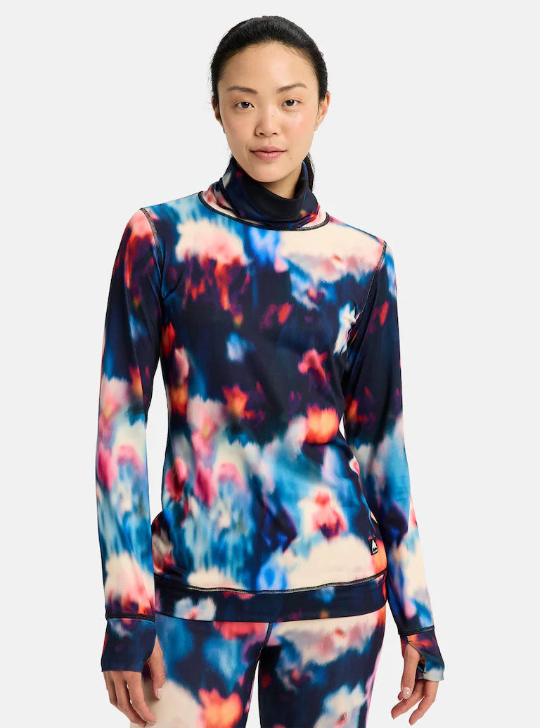 Bielizna Termiczna Women's Burton Midweight Base Layer Long Neck Shirt