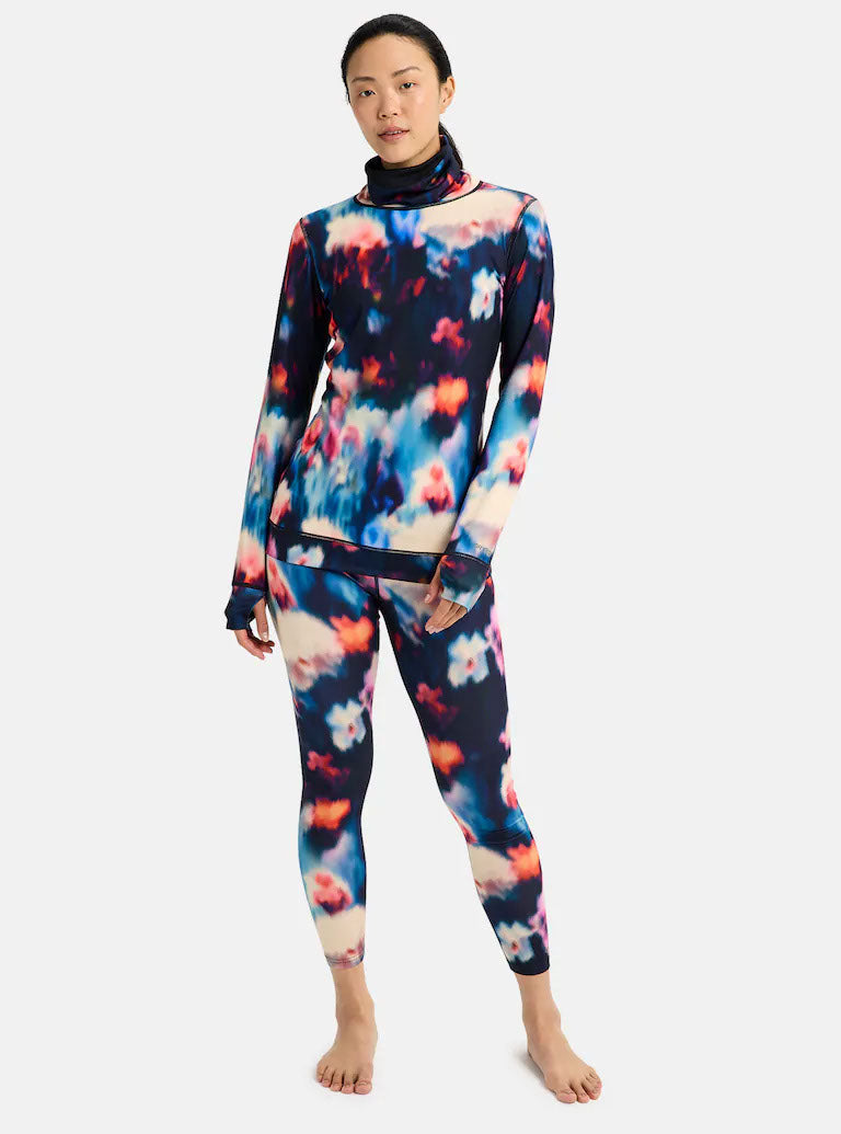 Bielizna Termiczna Women's Burton Midweight Base Layer Long Neck Shirt