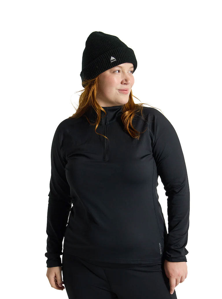 Bielizna Termiczna Women's Burton Heavyweight X Base Layer Quarter-Zip Shirt