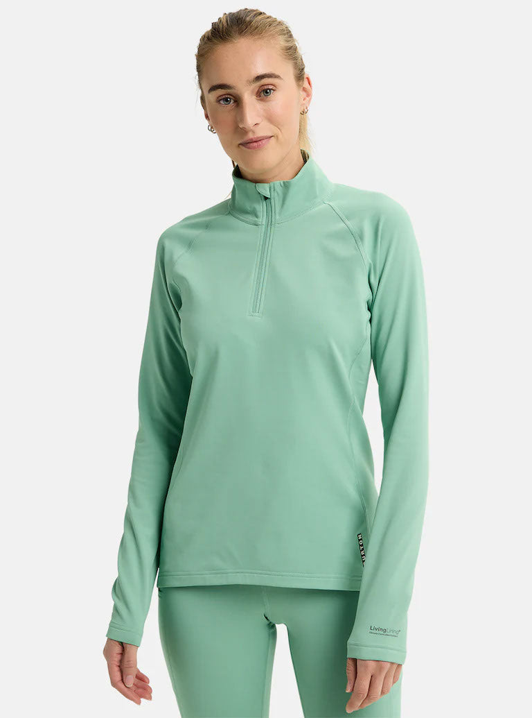 Bielizna Termiczna Women's Burton Heavyweight X Base Layer Quarter-Zip Shirt
