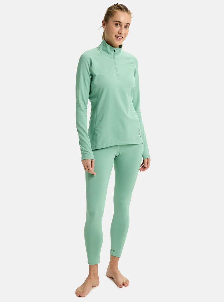 Bielizna Termiczna Women's Burton Heavyweight X Base Layer Quarter-Zip Shirt