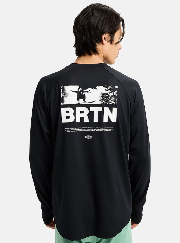 Men's Burton Roadie Base Layer Long Sleeve Tech T-Shirt