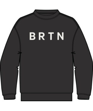 Men's BRTN Crew Sweatshirt - True Black