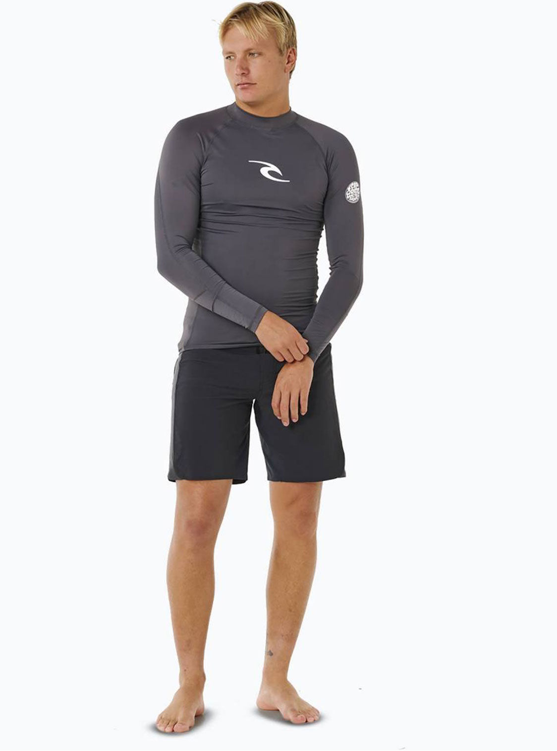 LYCRA WAVES UPF PERF L/S