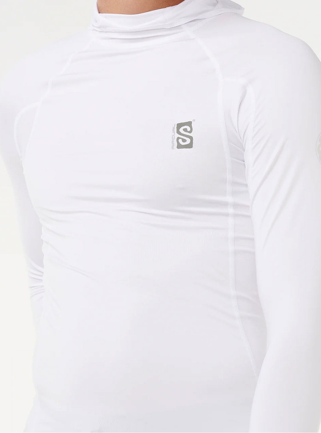 LYCRA SEARCH UPF PERF HOOD L/S