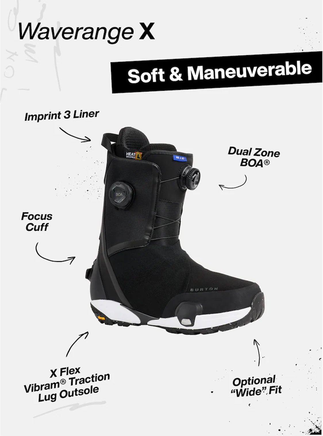 Buty Snowboardowe Męskie Burton Waverange X Step On® Boots