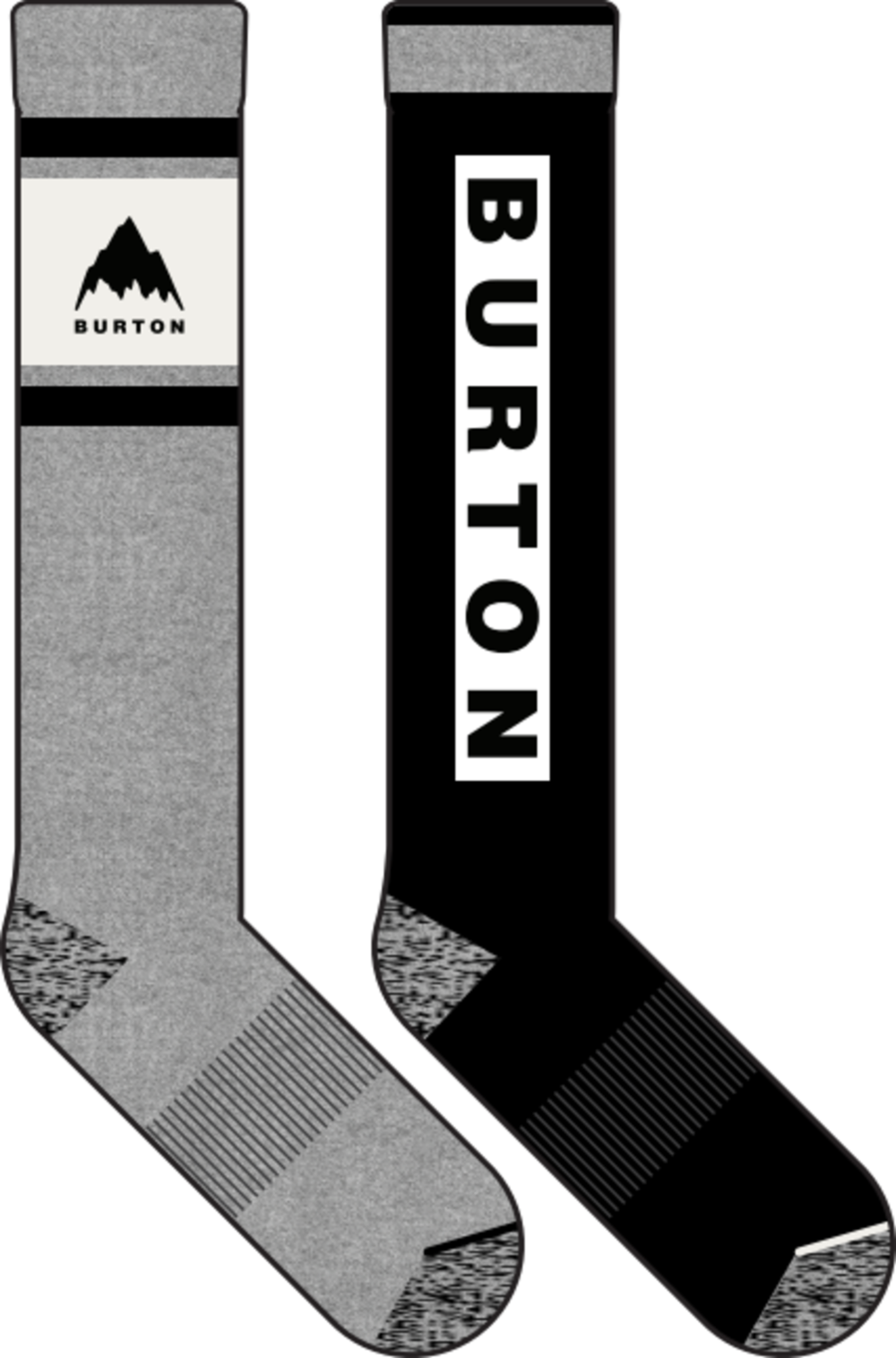 Men's Weekend Midweight Socks 2-Pack - True Black