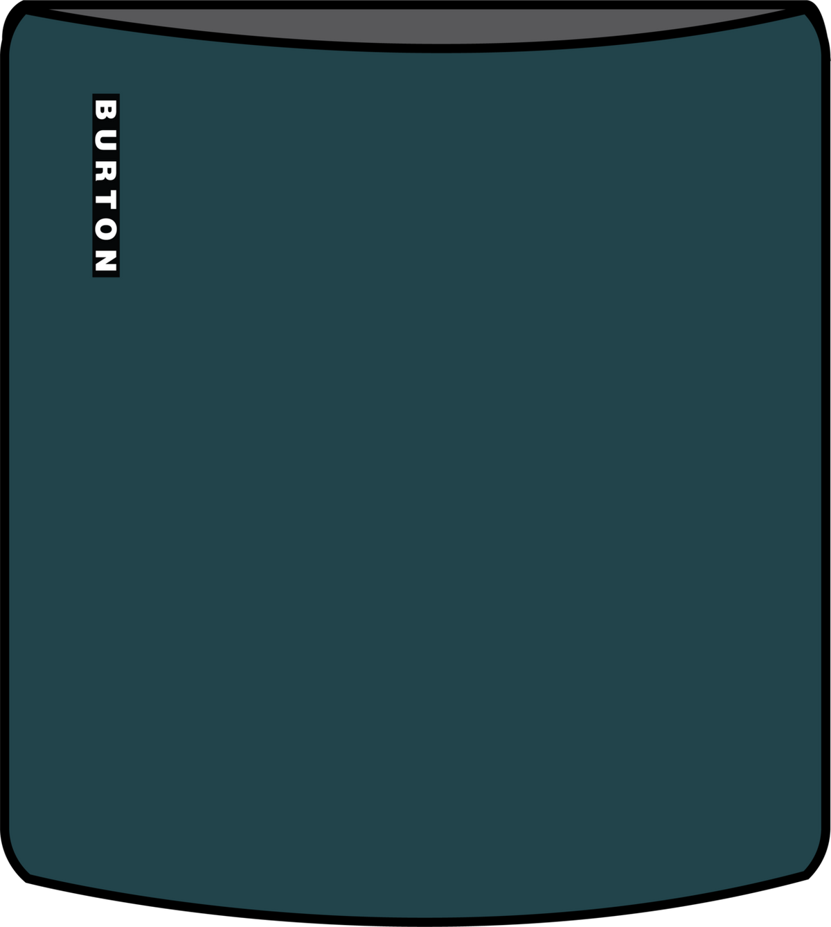 Midweight Neck Warmer - Atlantic Teal