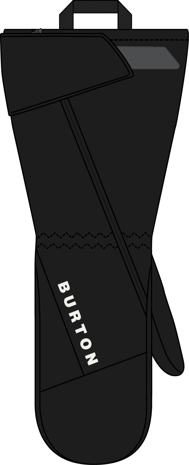 Toddlers' Mini Mittens - True Black