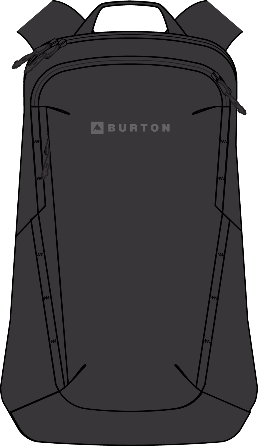 Day Hiker 30L Backpack - True Black