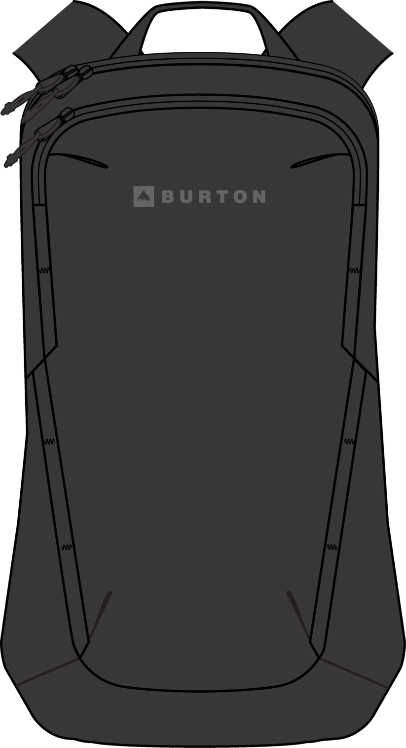 Day Hiker 22L Backpack - True Black