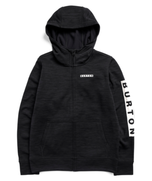 Kids' Oak Full-Zip Hoodie - True Black Heather