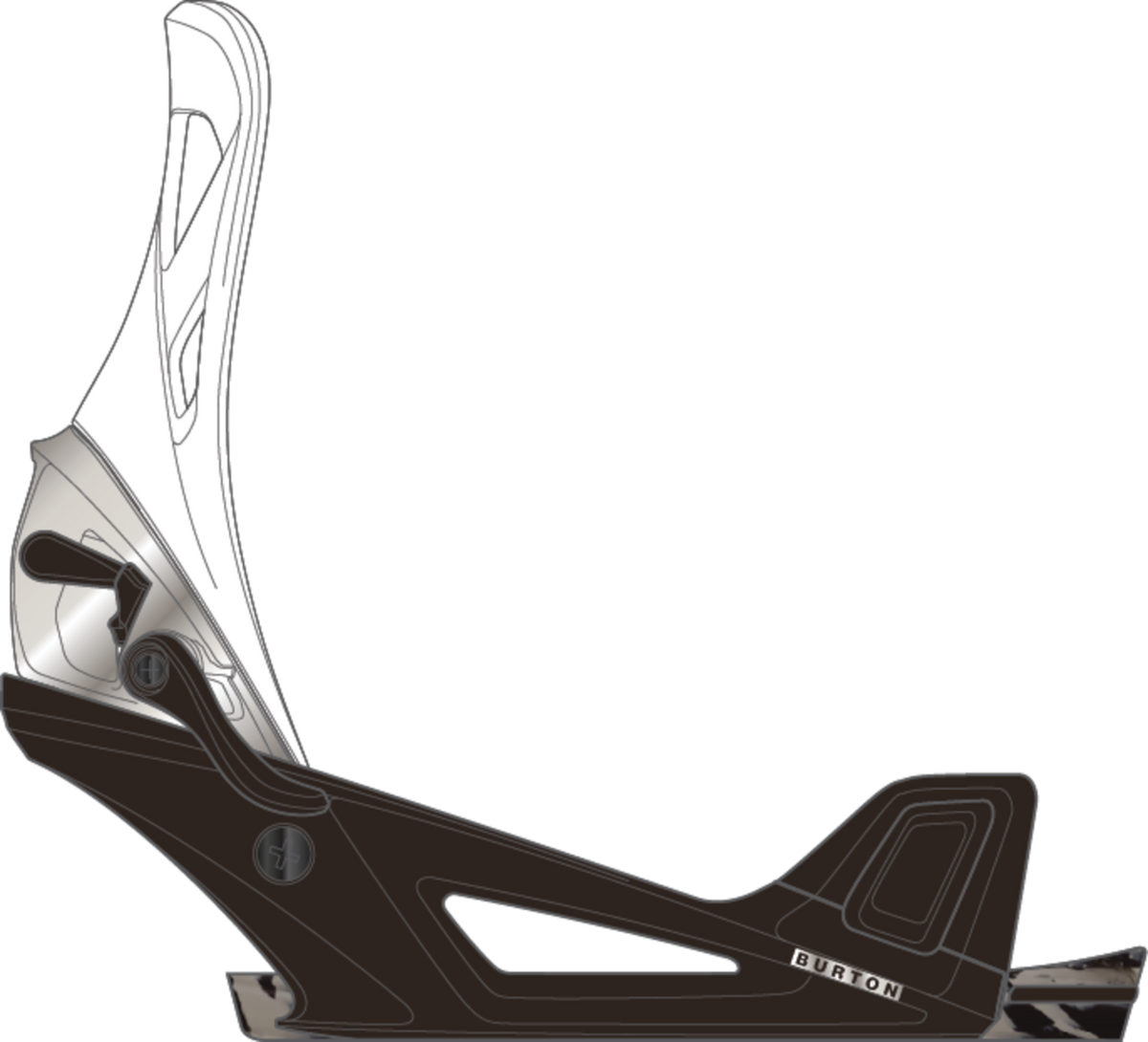 Men's Step On® Re:Flex Snowboard Bindings - Bear Hug Brown