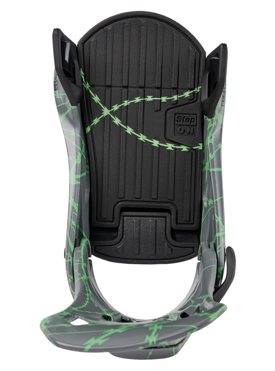 Men's Step On® Re:Flex Snowboard Bindings - Gray/Green Voltage
