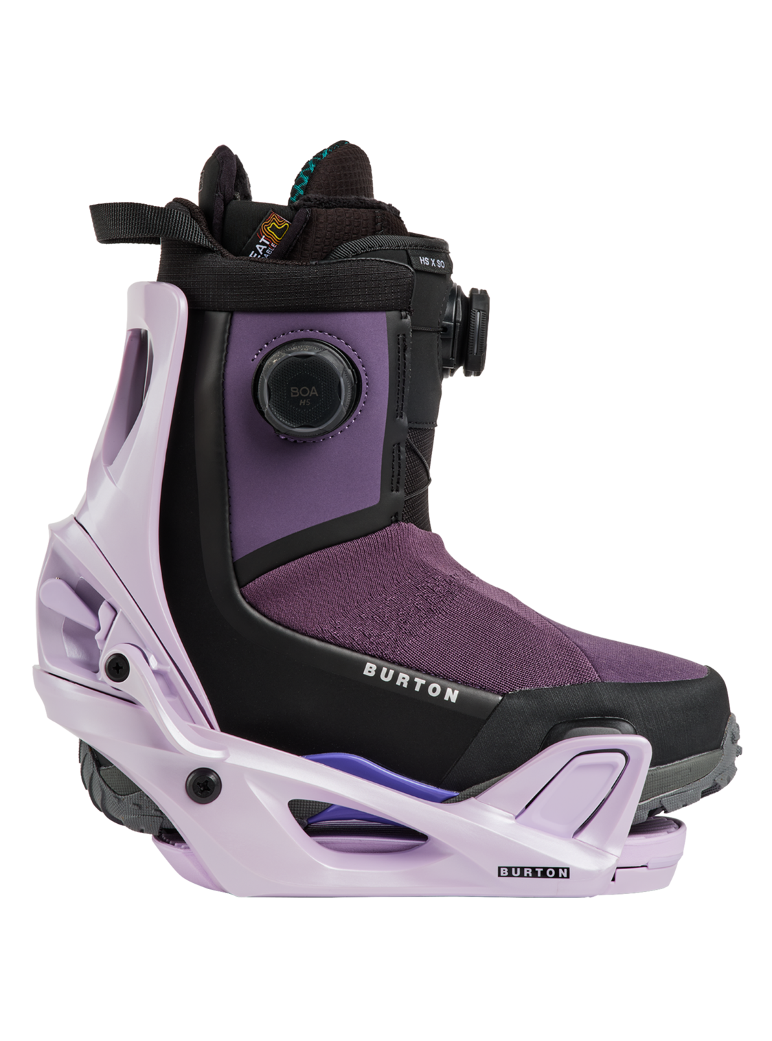Women's Step On® Re:Flex Snowboard Bindings - Moondust Purple