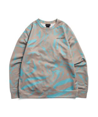 Men's Oak Pullover Crew - Liquid Mineral