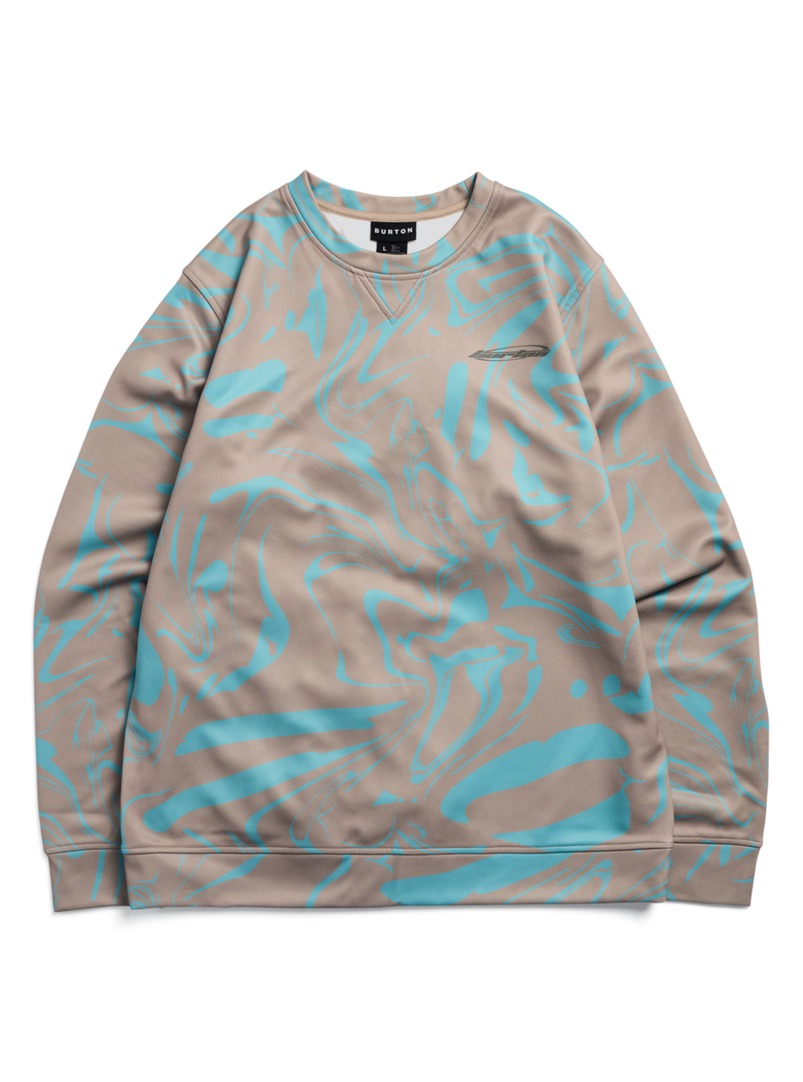 Men's Oak Pullover Crew - Liquid Mineral