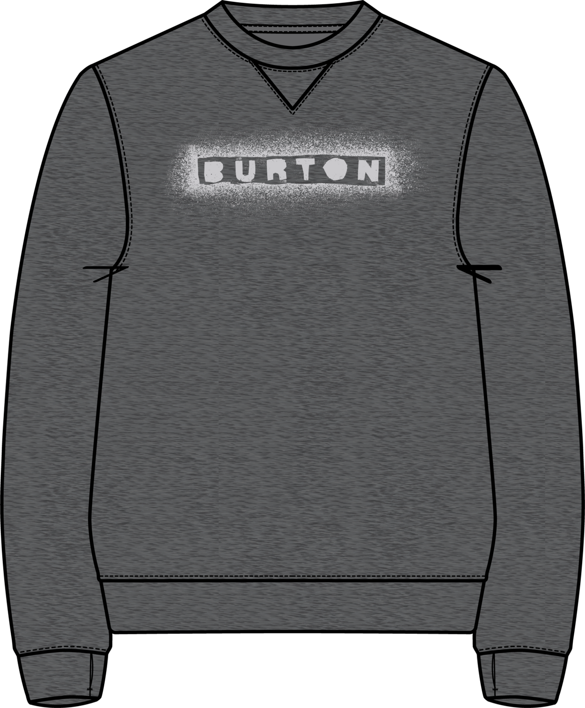 Men's Oak Pullover Crew - Gotham Gray Htr