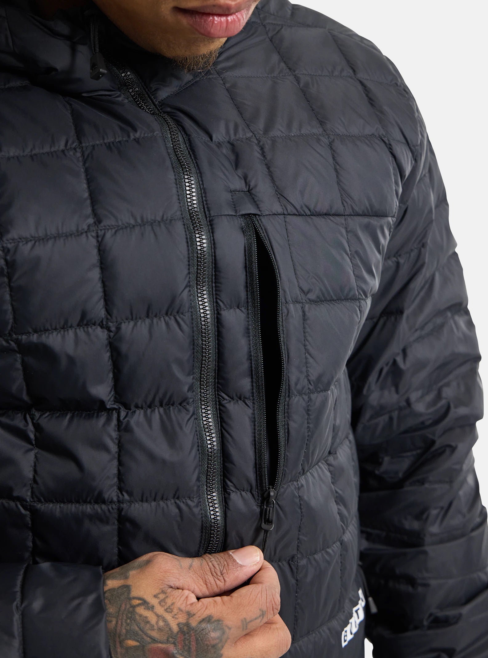 Ciepła męska kurtka Mid-Heat Hooded Down Jacket