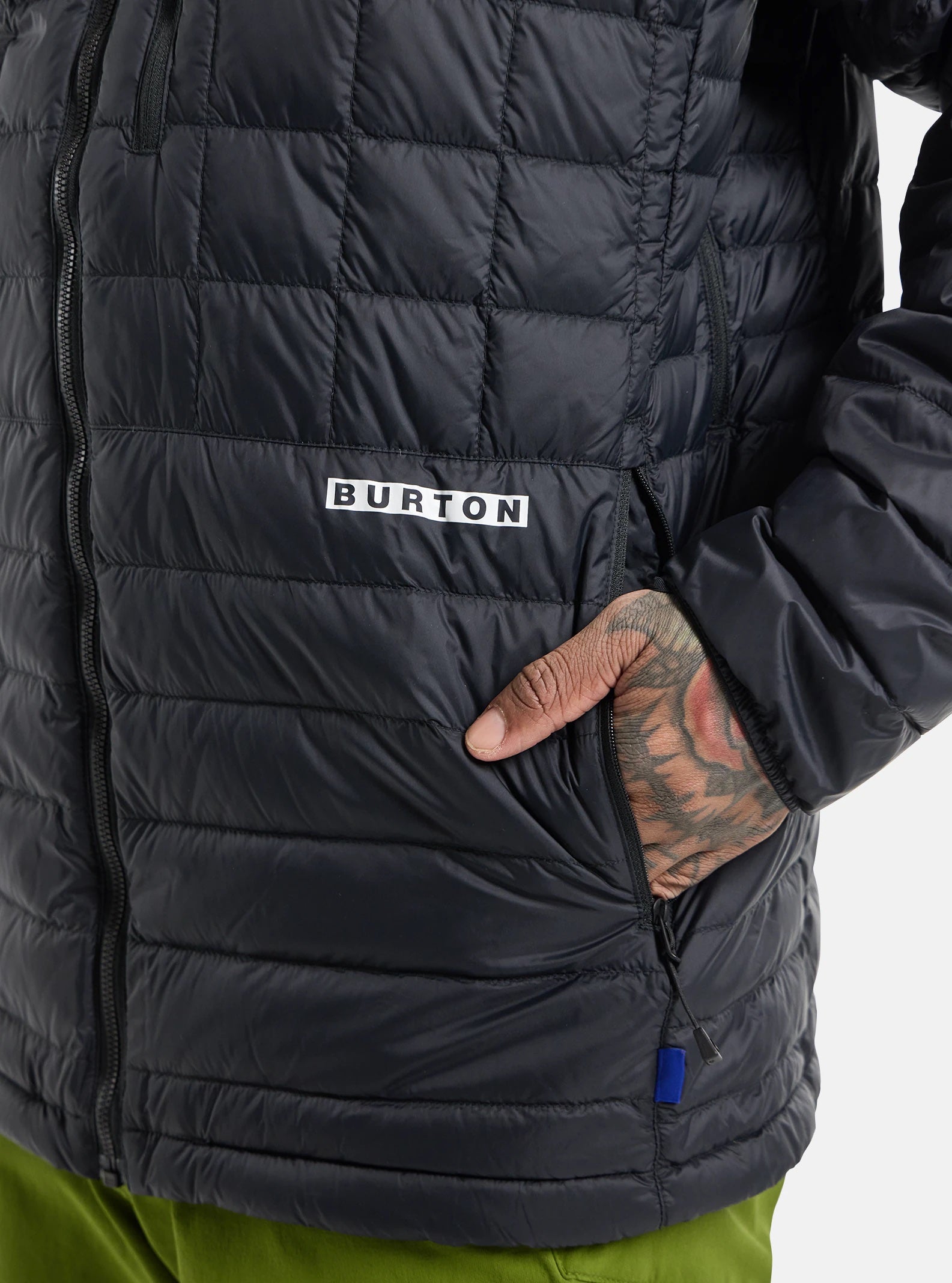 Ciepła męska kurtka Mid-Heat Hooded Down Jacket