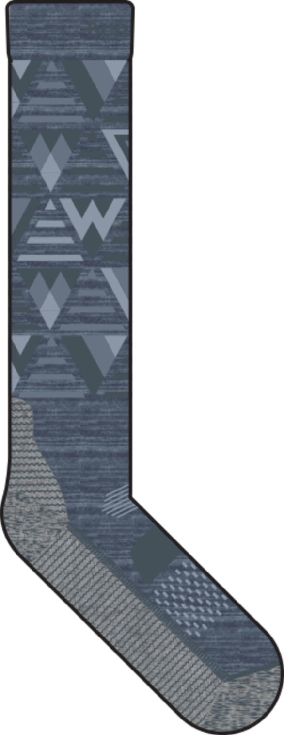 Men's Performance Midweight Socks - Dark Slate Heather