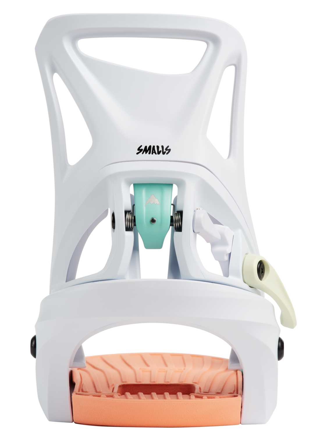 Kids' Burton Step On® Smalls Re:Flex Snowboard Bindings - White/Multi