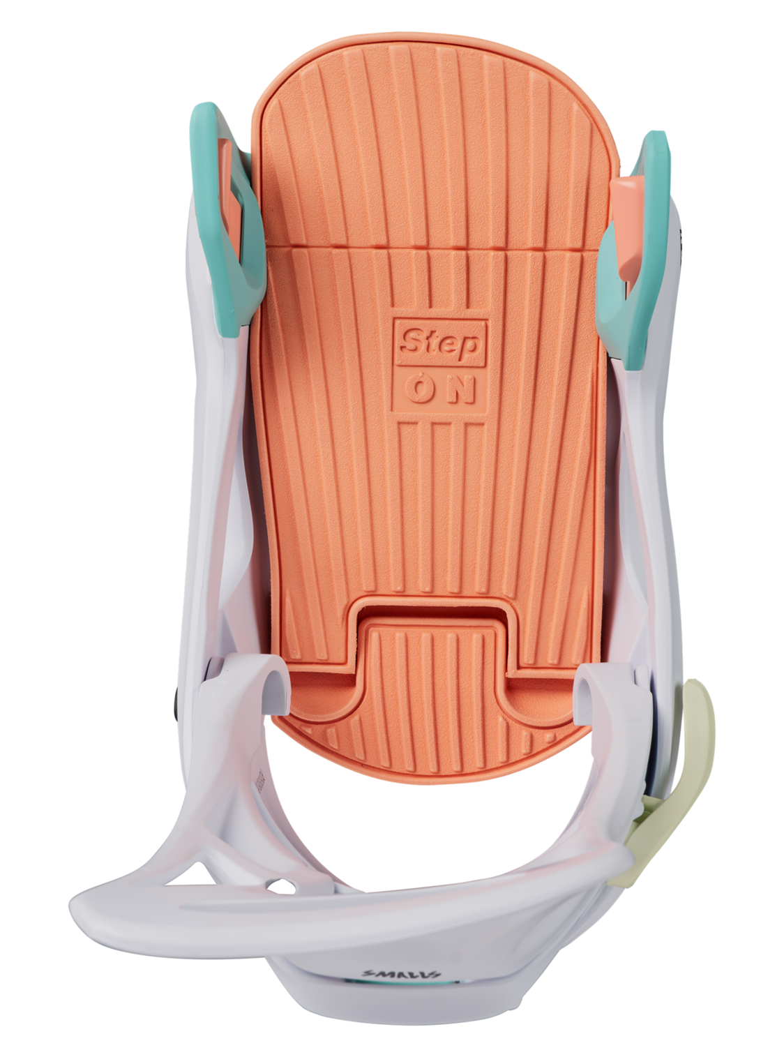 Kids' Burton Step On® Smalls Re:Flex Snowboard Bindings - White/Multi