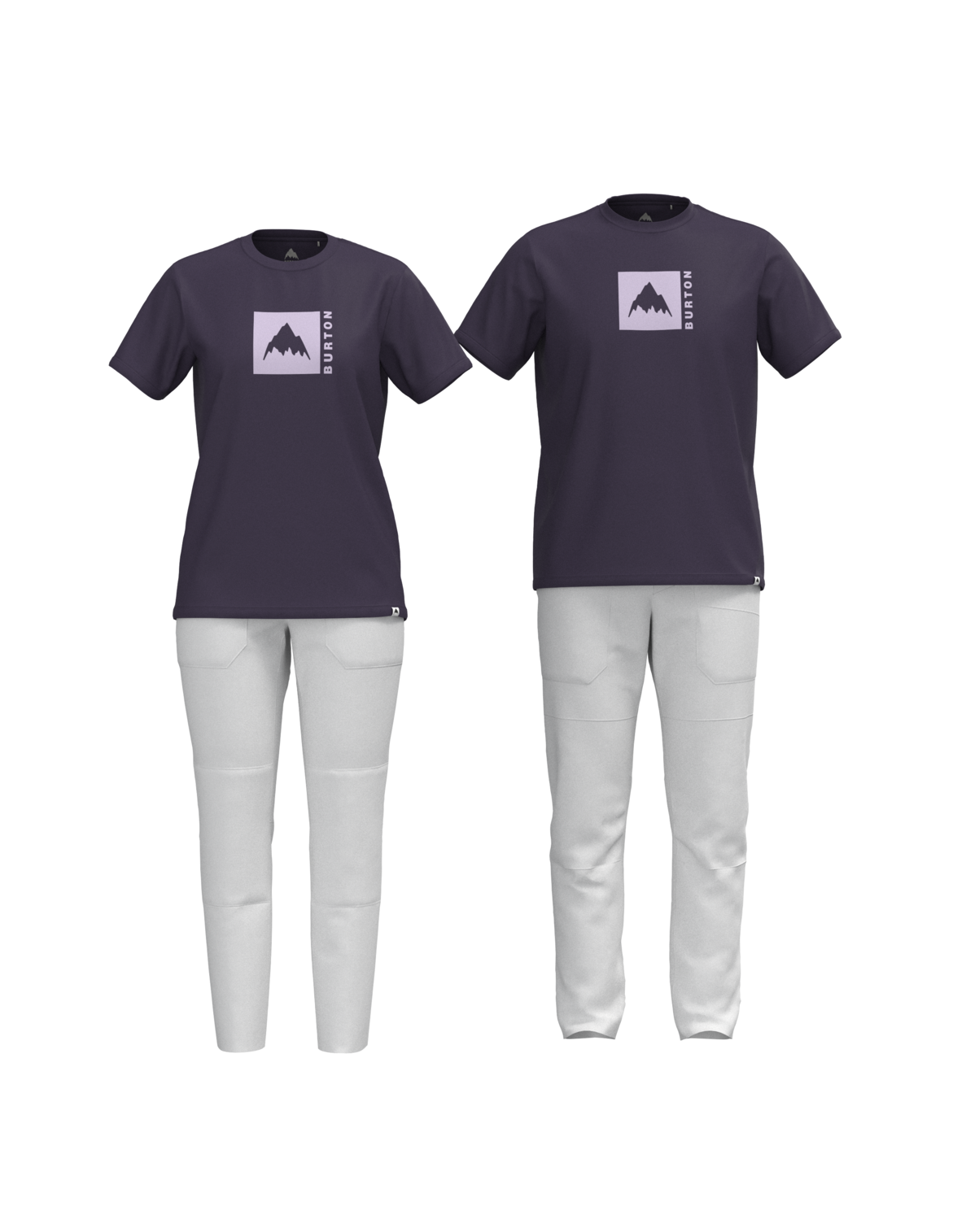 Men's Classic Mountain High Short Sleeve T-Shirt - Nightshade Purple