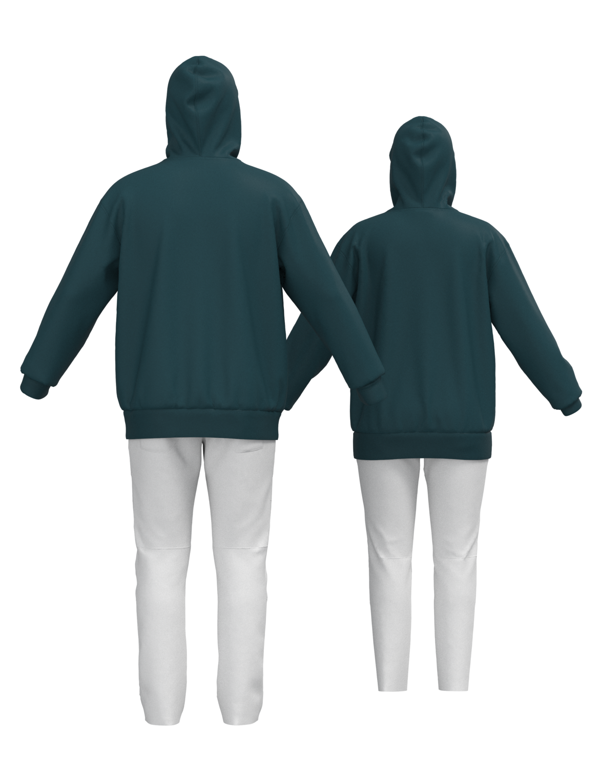 Men's Mountain Pullover Hoodie - Atlantic Teal