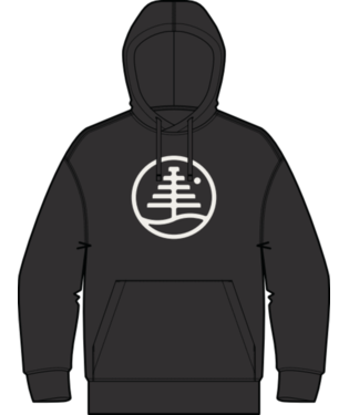 Men's Family Tree Pullover Hoodie - True Black