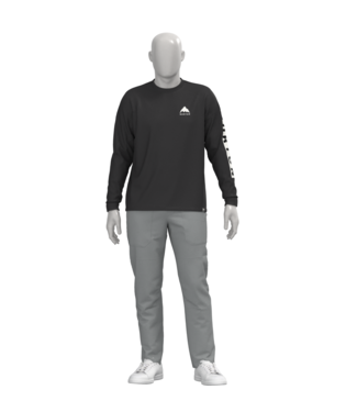 Men's Elite Long Sleeve T-Shirt - True Black