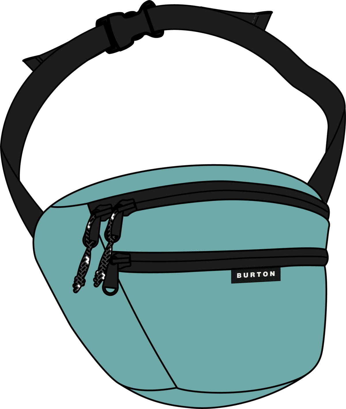 3L Hip Pack - Mineral Blue