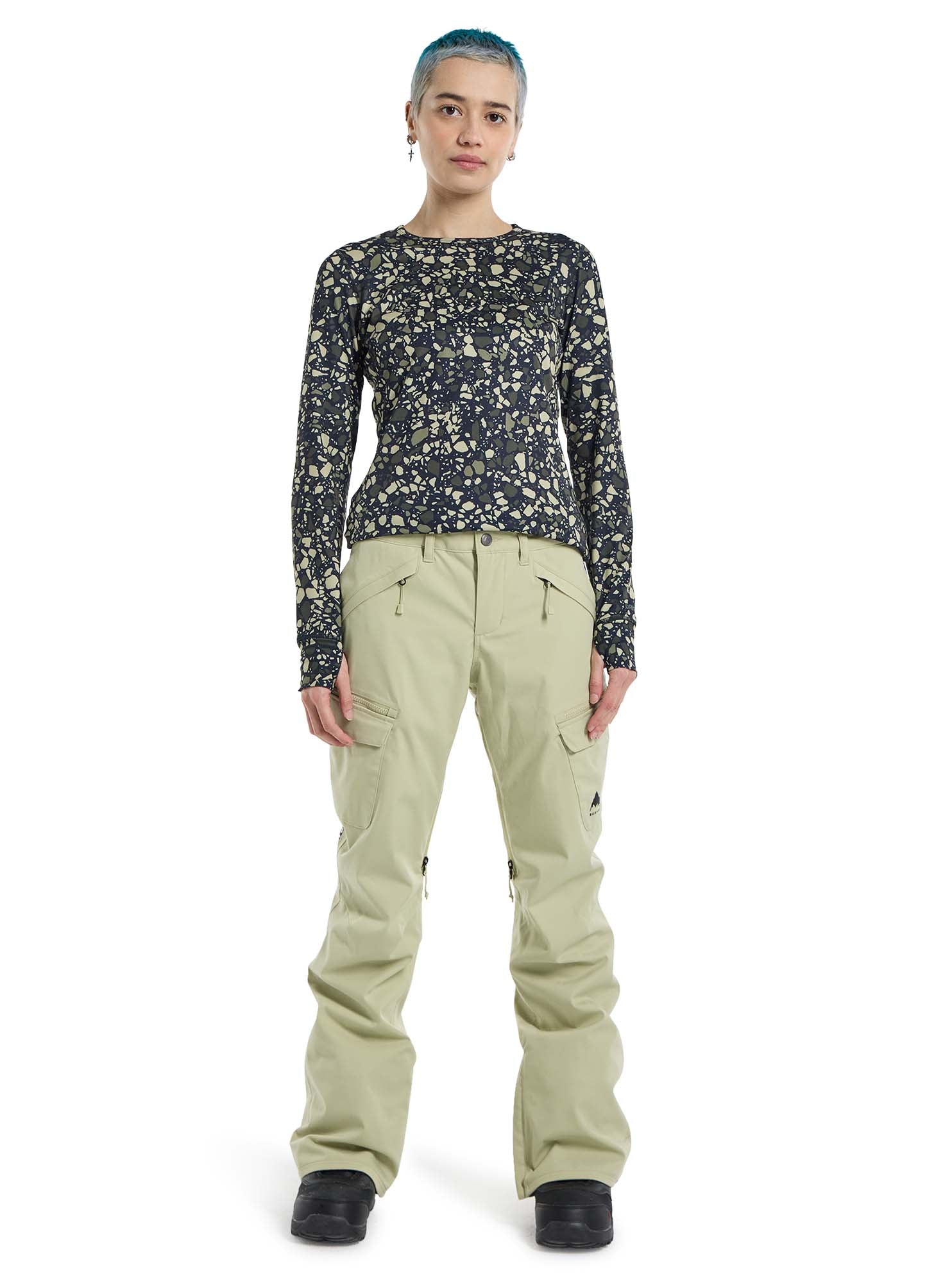 Damskie spodnie snowboardowe Gloria Stretch 2L Pants