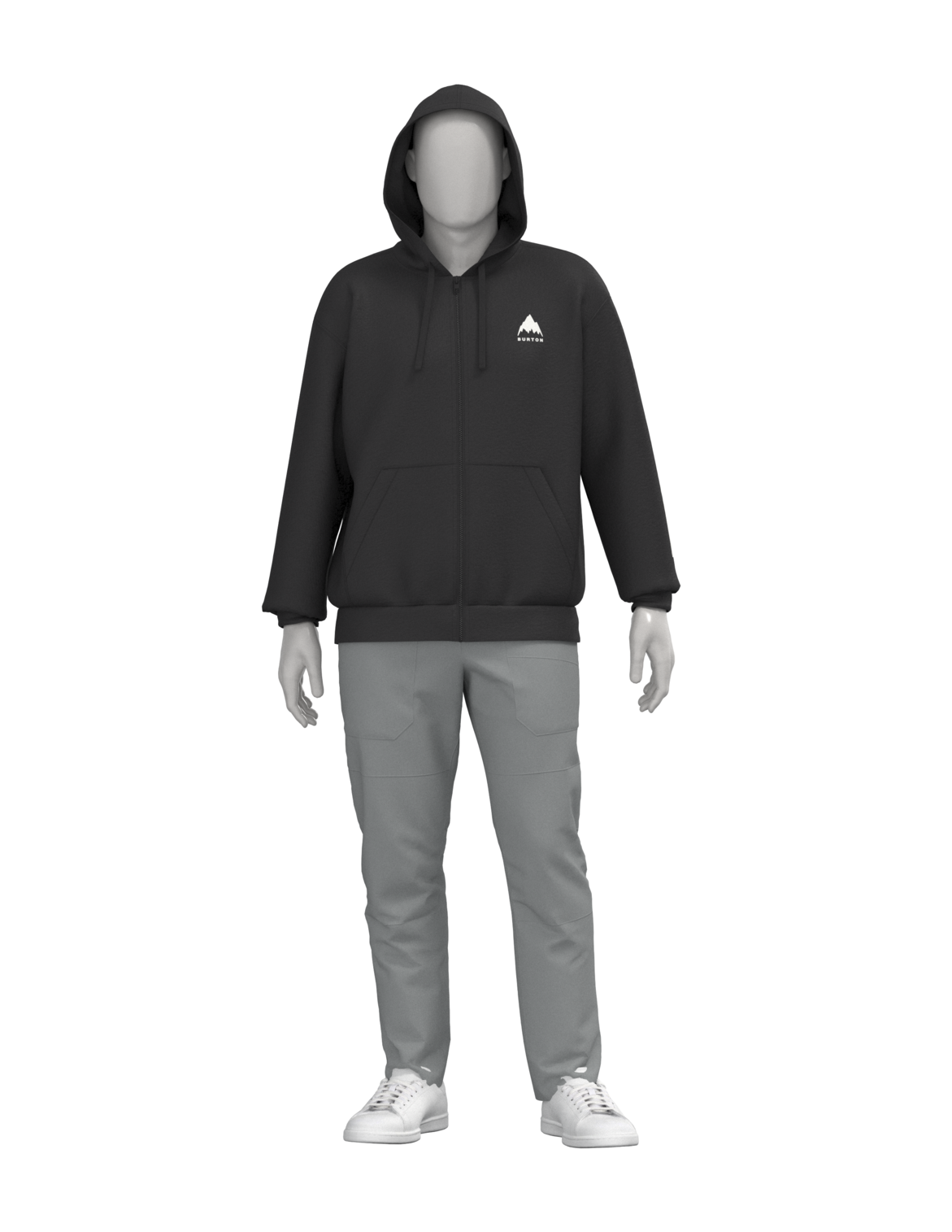 Elite Full-Zip Hoodie - True Black