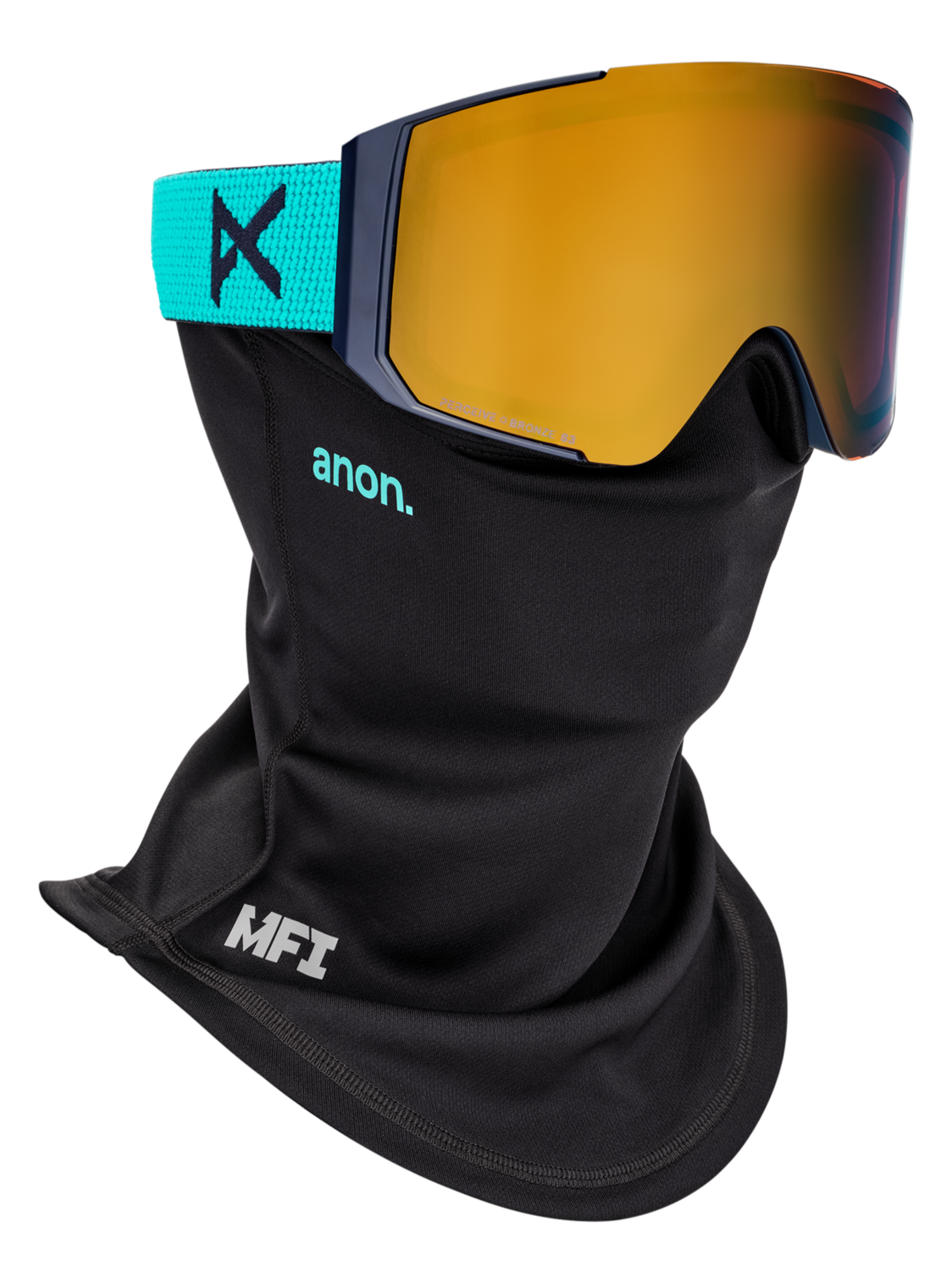 Sync Goggles + Bonus Lens + MFI® Face Mask - Marine / Perceive Sunny Bronze