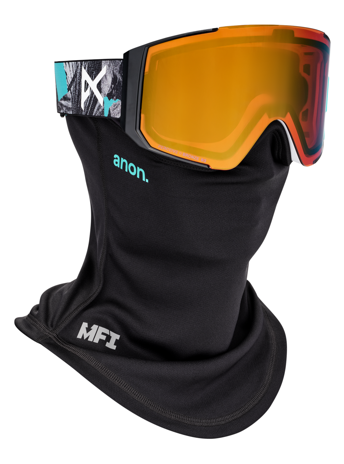 Sync Goggles + Bonus Lens + MFI® Face Mask - Grunge / Perceive Sunny Bronze