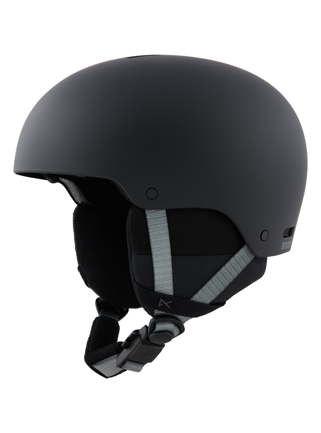 Kids' Rime 3 Ski & Snowboard Helmet - Black EU