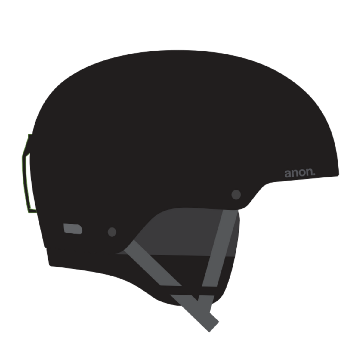 Kids' Rime 3 Ski & Snowboard Helmet - Black EU