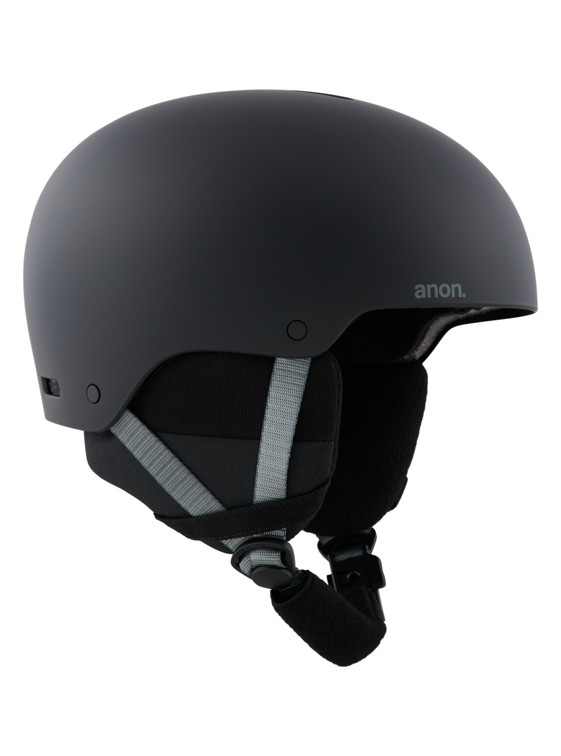 Kids' Rime 3 Ski & Snowboard Helmet - Black EU