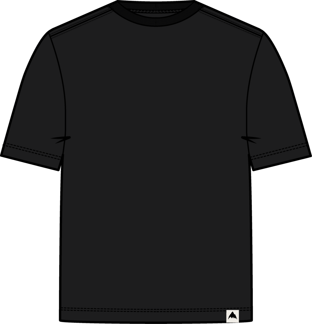 Men's Classic Short Sleeve T-Shirt - True Black