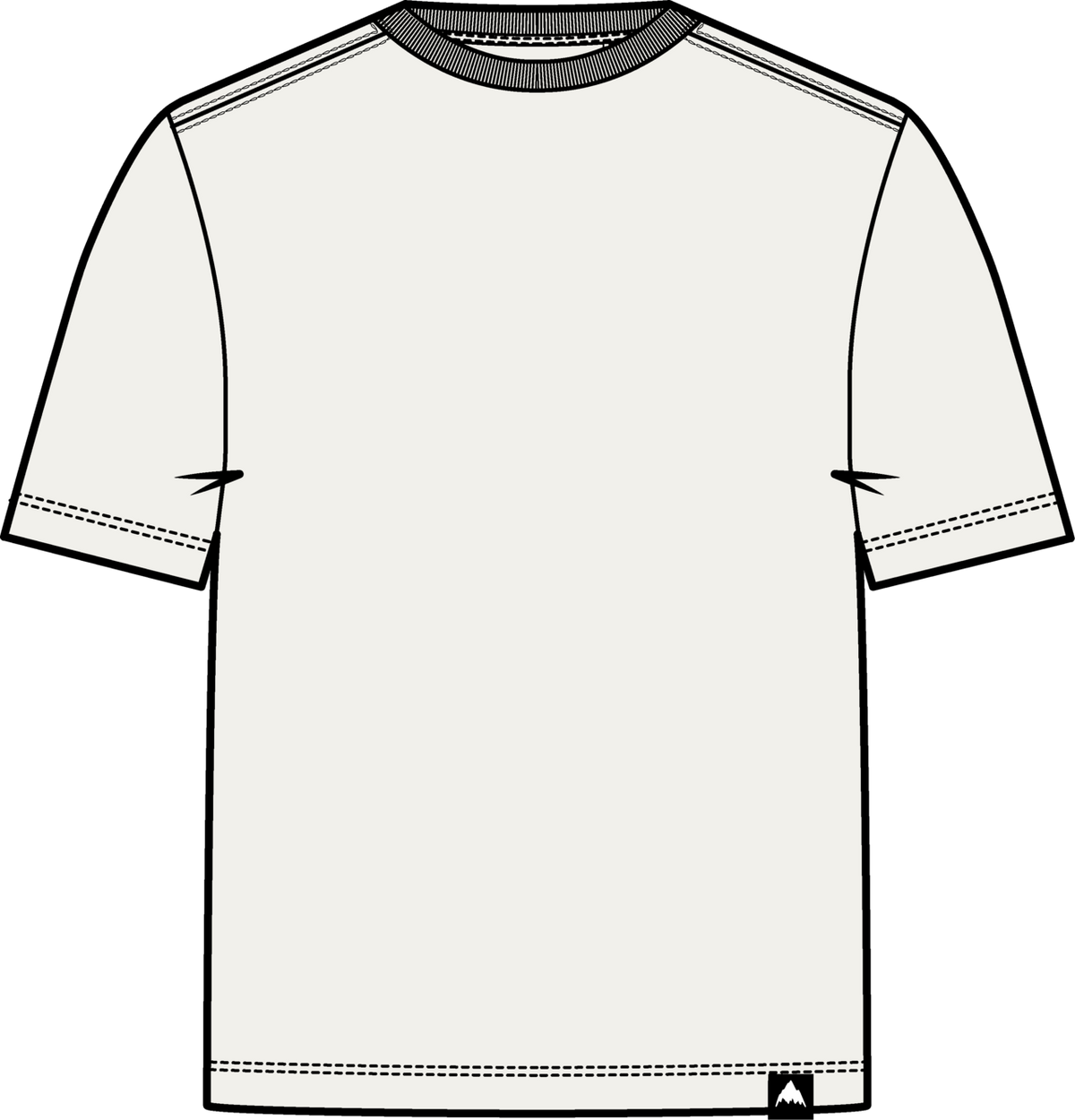 Men's Classic Short Sleeve T-Shirt - Stout White