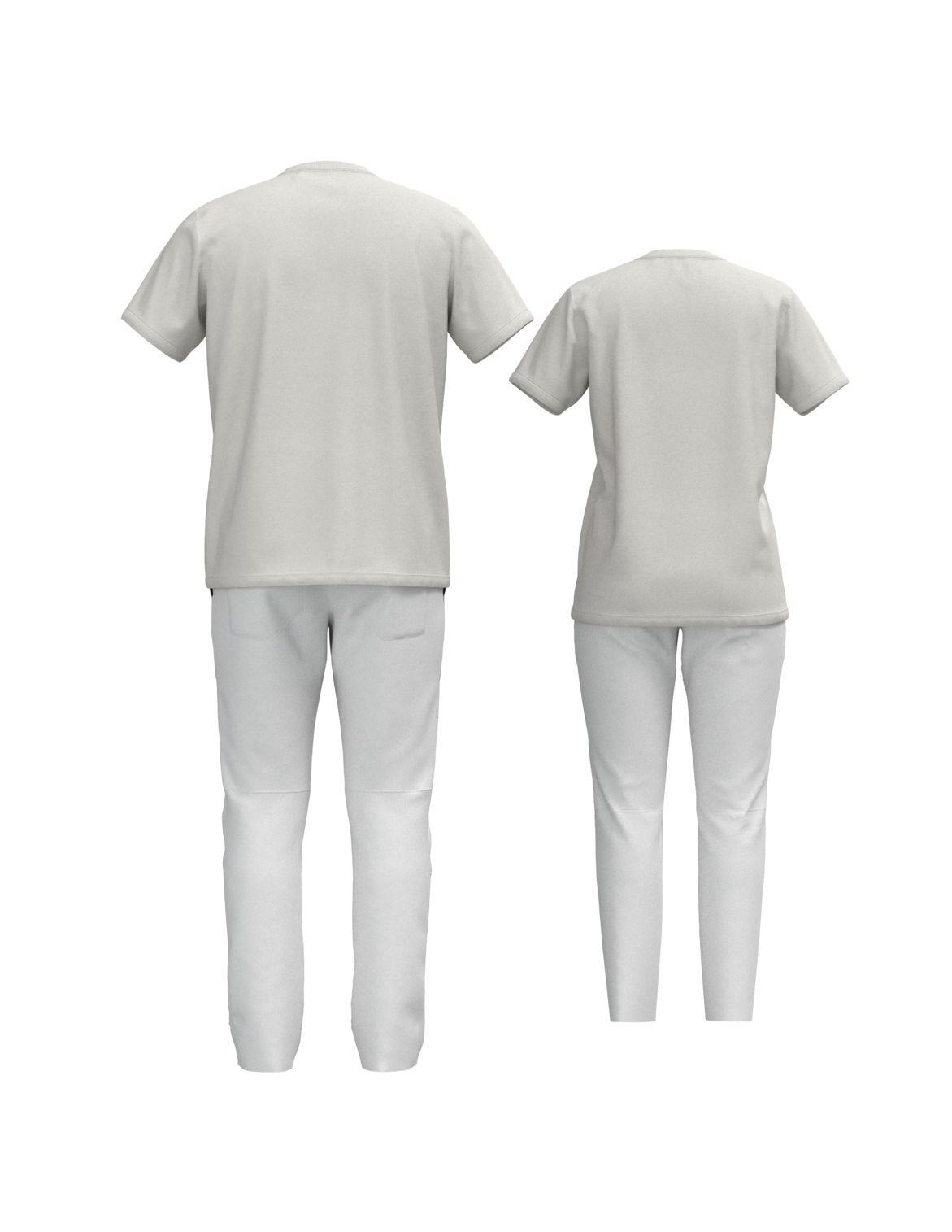 Men's Classic Short Sleeve T-Shirt - Stout White
