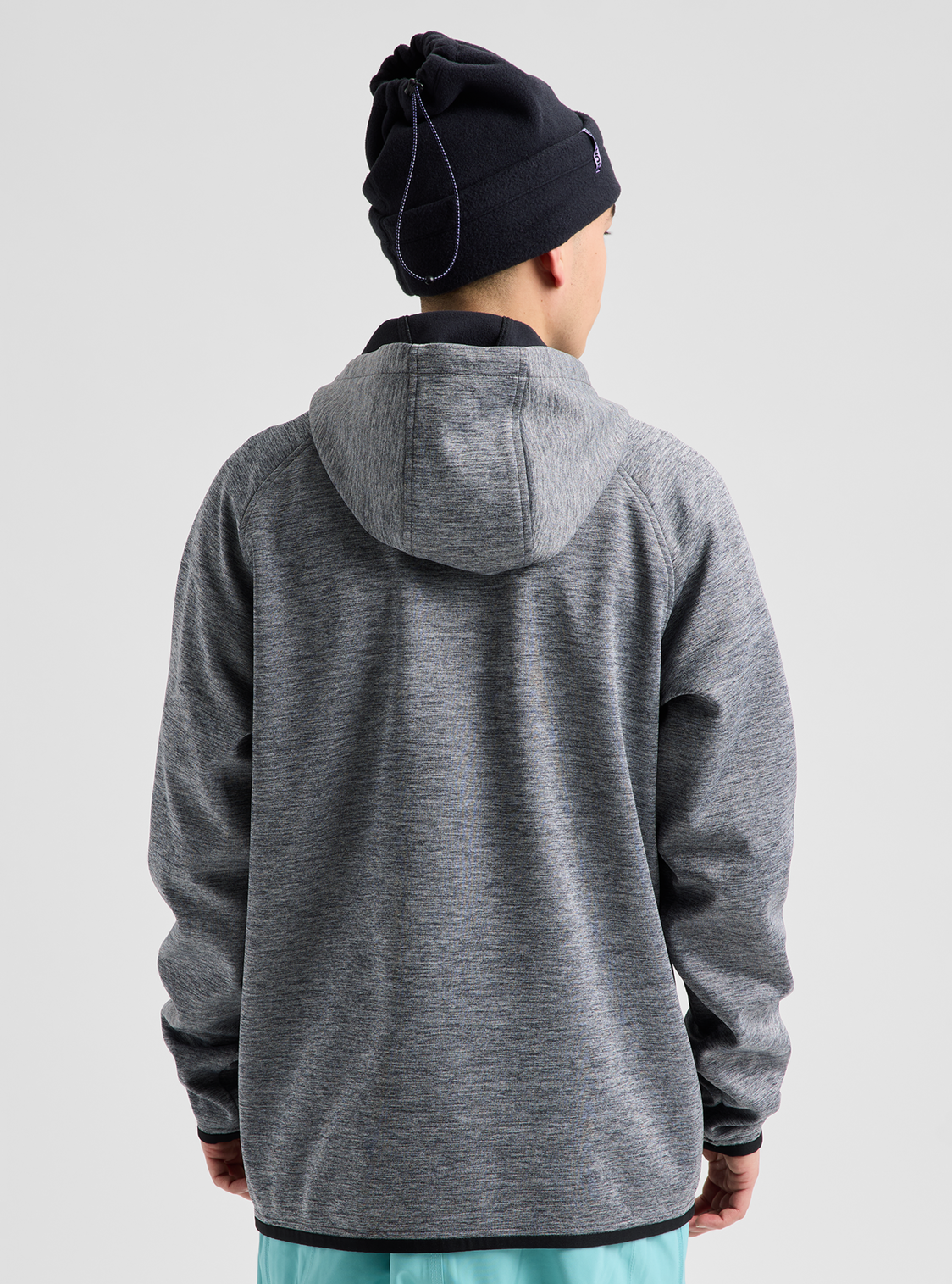 Men's Crown Weatherproof Full-Zip Fleece - True Black Heather