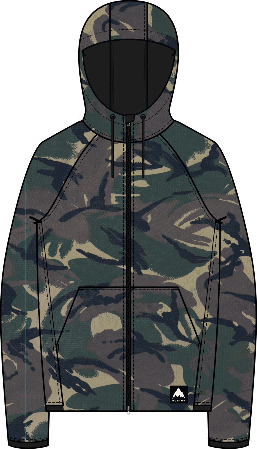 Men's Crown Weatherproof Full-Zip Fleece - Seersucker Camo