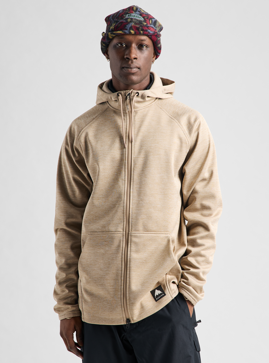 Men's Crown Weatherproof Full-Zip Fleece - Summit Taupe Heather