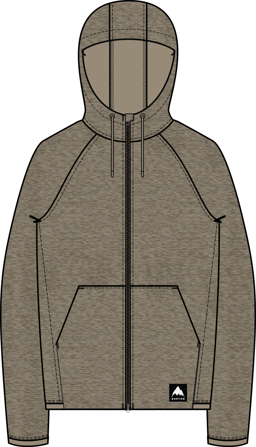 Men's Crown Weatherproof Full-Zip Fleece - Summit Taupe Heather