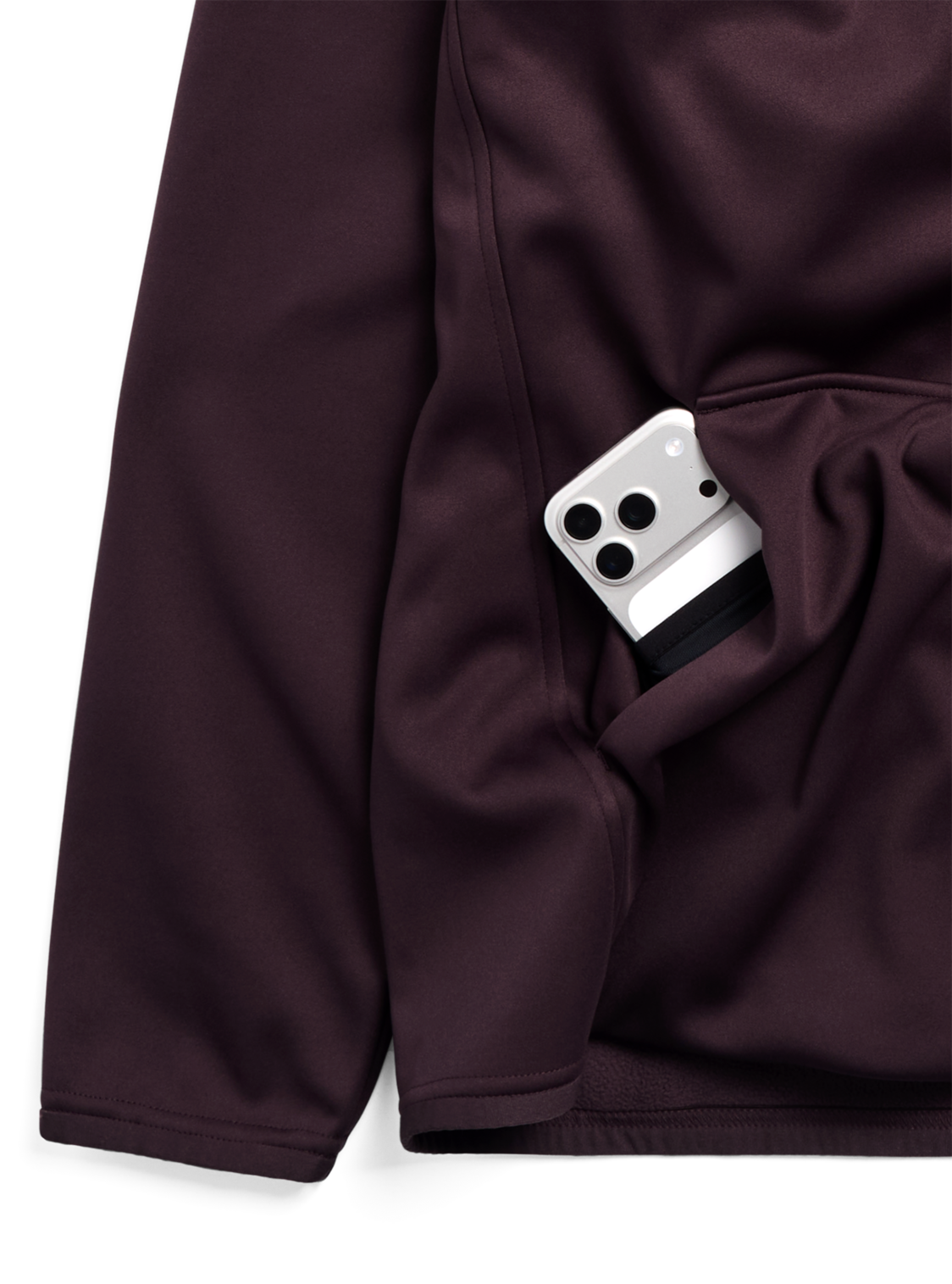Men's Crown Weatherproof Pullover Fleece - Bear Hug Brown