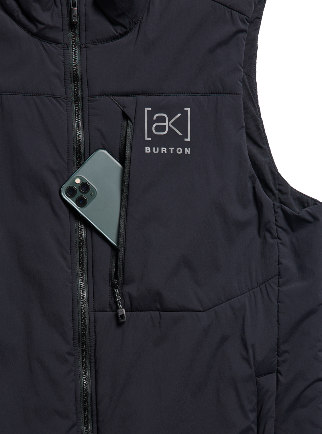 Men's [ak] Helium Stretch Insulated Vest - True Black
